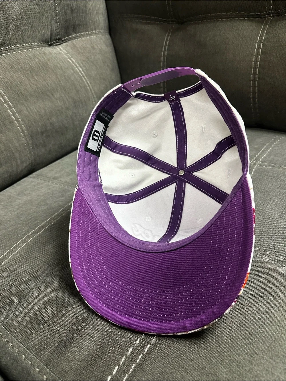 Prince Night Purple Rain Floral Brim Snapback MN Twins Stadium Giveaway 2021